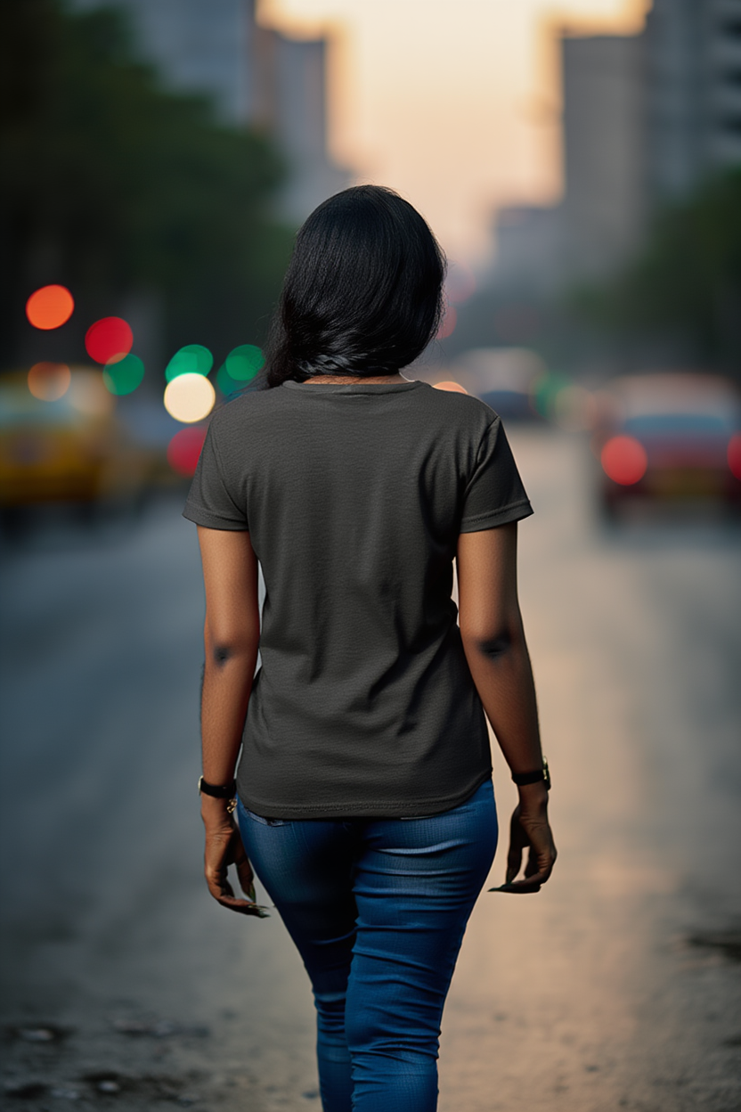 Apna Time Aaega: Regular T-shirt | Asphalt