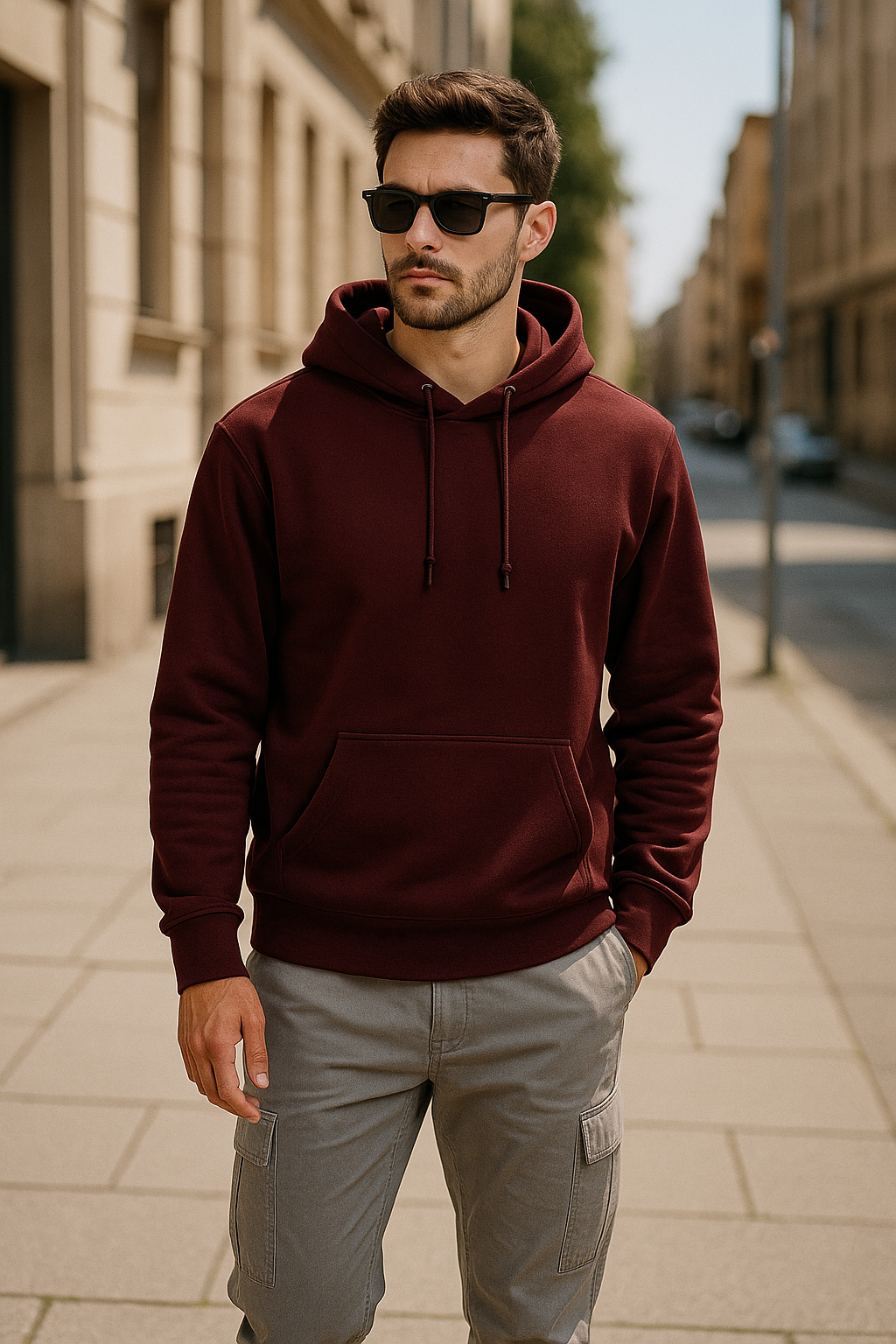 Hoodie | Maroon